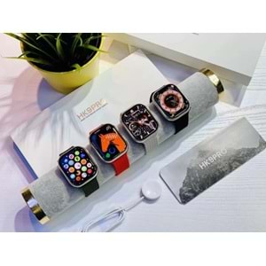 TELSAN HK9PRO Smartwatch 2.02 inç AMOLED Ekran IP67 Su geçirmez Kalp Hızı Tansiyon oksijen Basıncı Uyku Monitörü Akıllı Saati